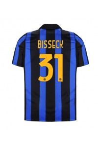 Inter Milan Yann Bisseck #31 Fotballdrakt Hjemme Klær 2026-27 Korte ermer